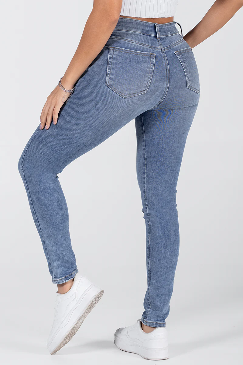 Jean Skinny Cintura Alta Push Up Slim Fit  Marca Trucco´s - Image 6