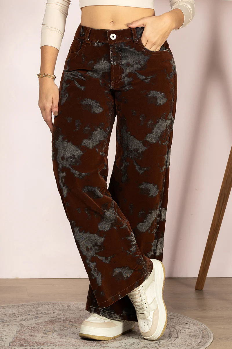 Jean Wide Leg Cintura Alta Estilo Chic Casual Marca Trucco´s - Image 4