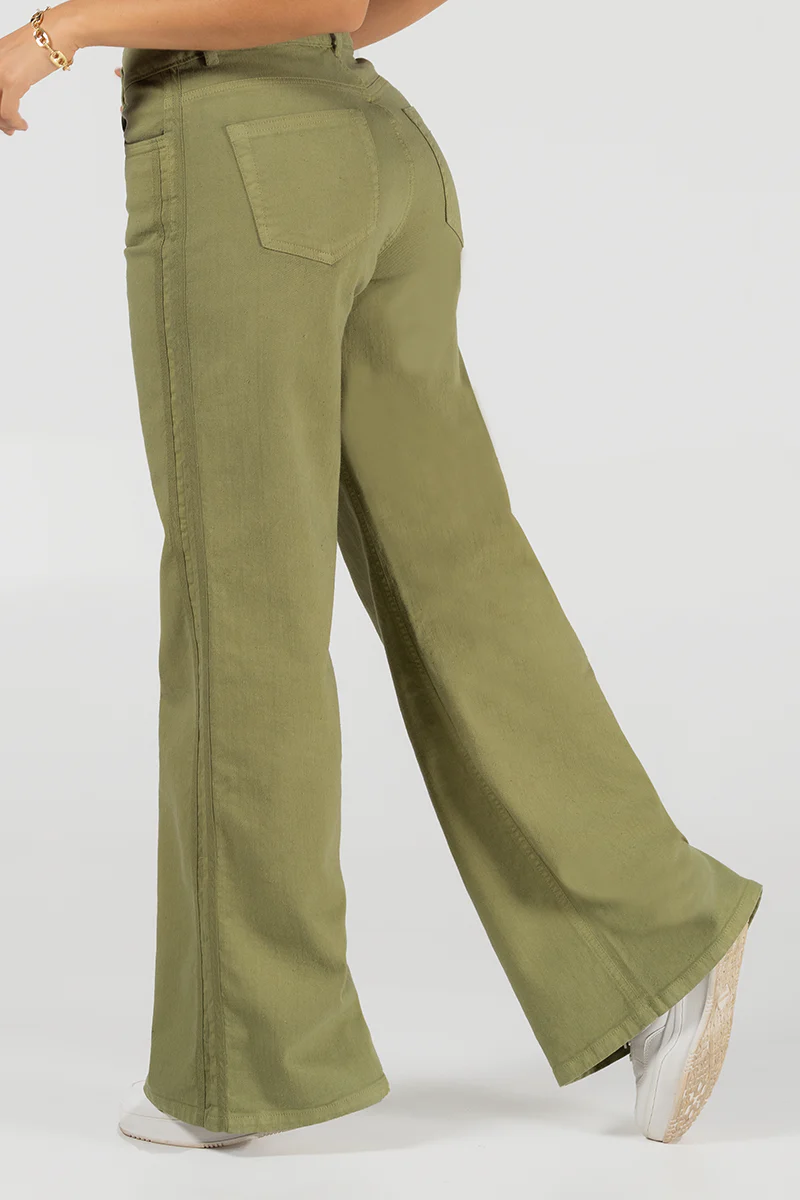 Jean Wide Leg Mujer Tiro Alto Elegante - Marca Trucco´s - Image 5