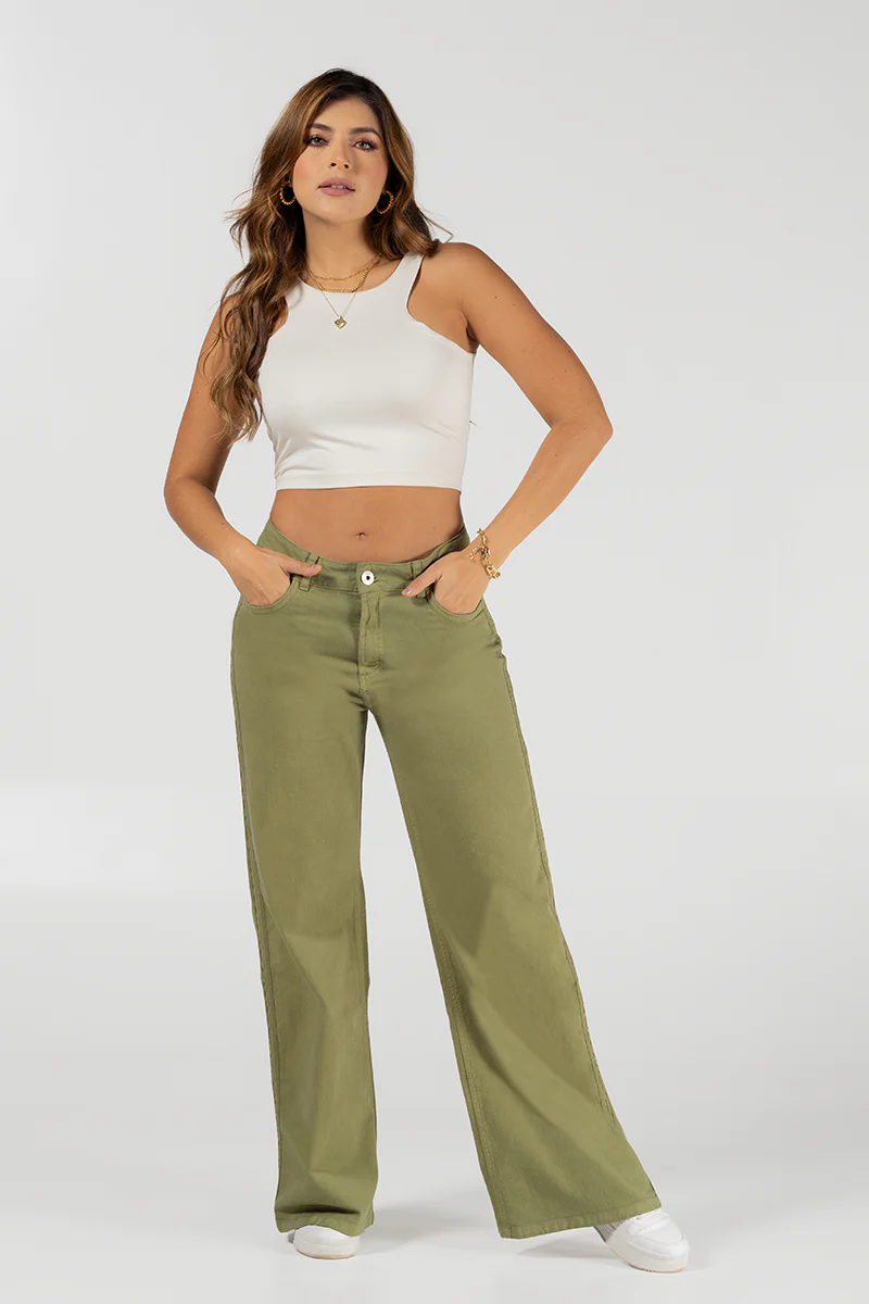 Jean Wide Leg Mujer Tiro Alto Elegante - Marca Trucco´s - Image 6