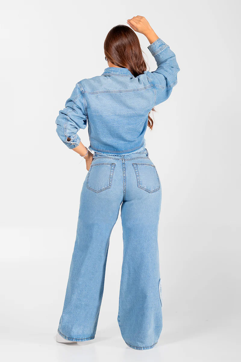 Jean Wide Leg Marca Trucco's - Image 5