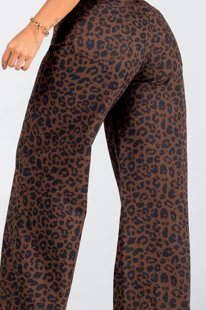 Jean Wide Leg Café Marca Trucco's - Image 5