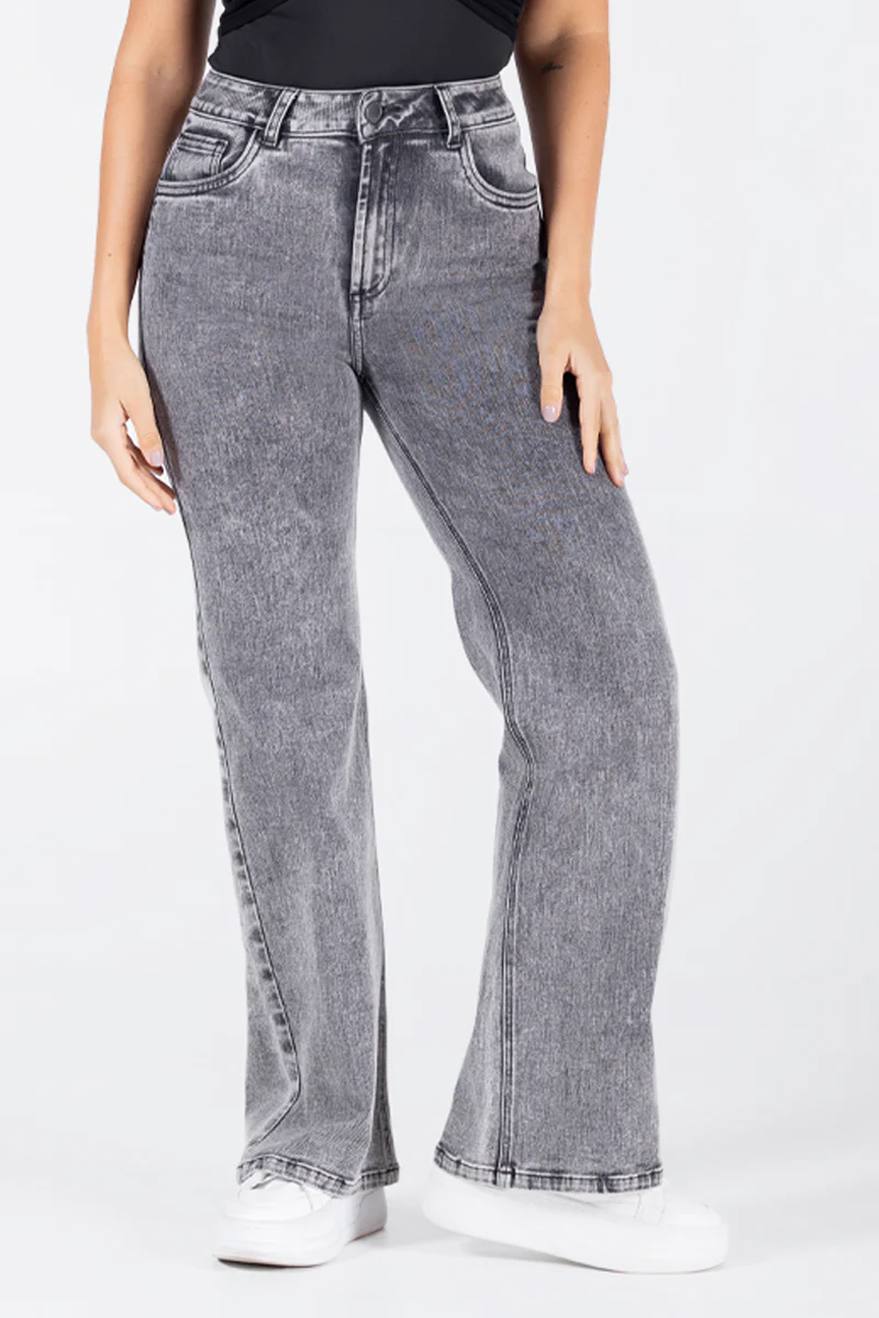 Jean Wide Leg Talle Alto Casual Marca Trucco´s
