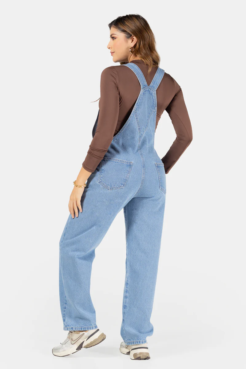 Overol Oversize Denim Mujer Casual Chic Marca Trucco´s - Image 5