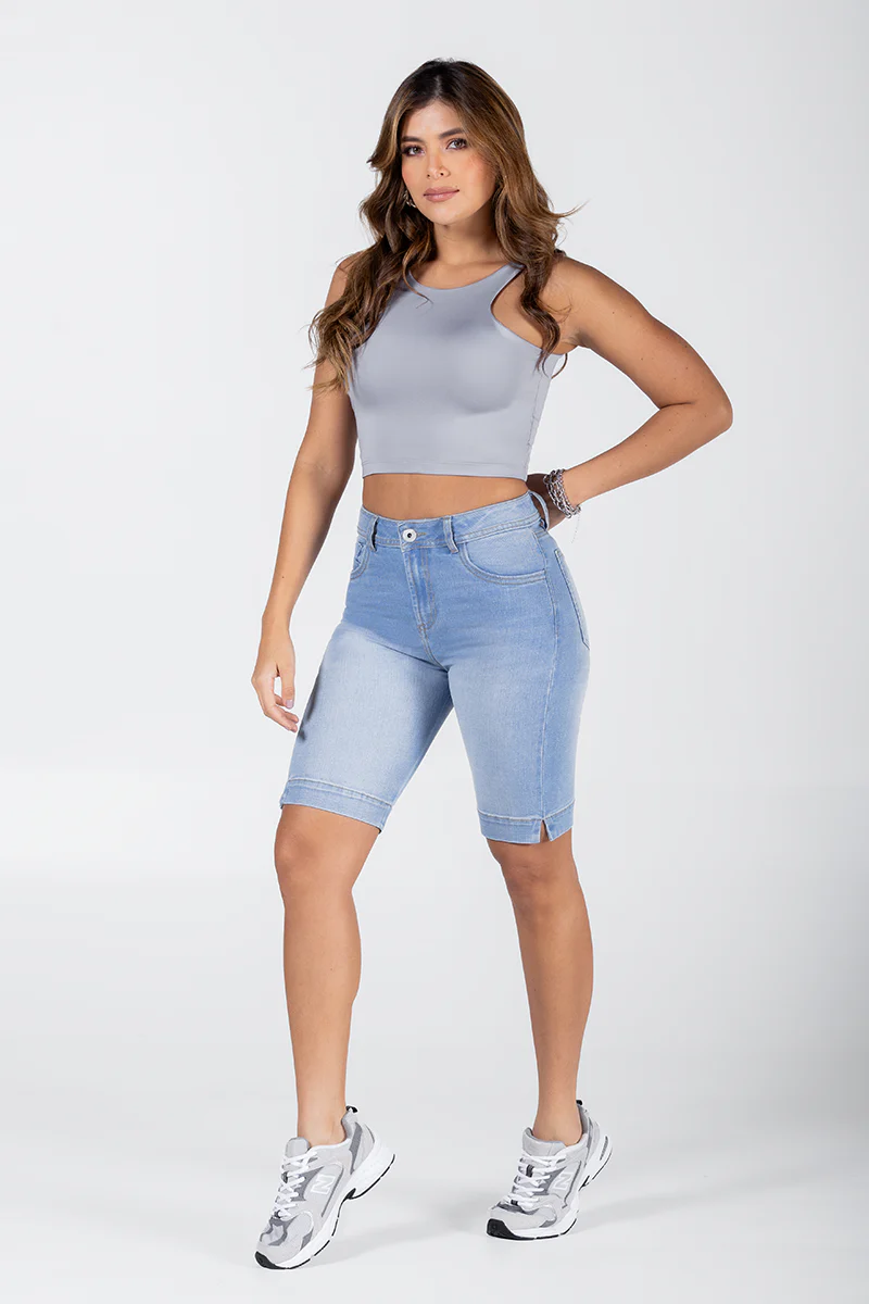 Torero Tiro Alto Slim Fit Denim Marca Trucco´s